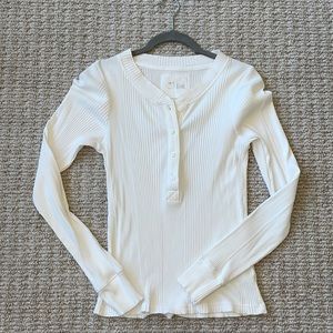 Aerie Henley Long Sleeve top
